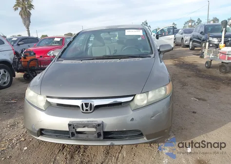 2007 Honda Civic Lx из США, поврежденный, VIN 2HGFA16587H301509